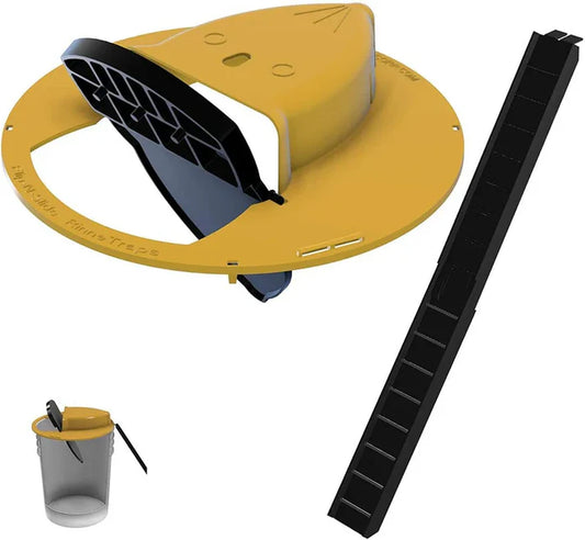 Bucket Lid Mouse Trap