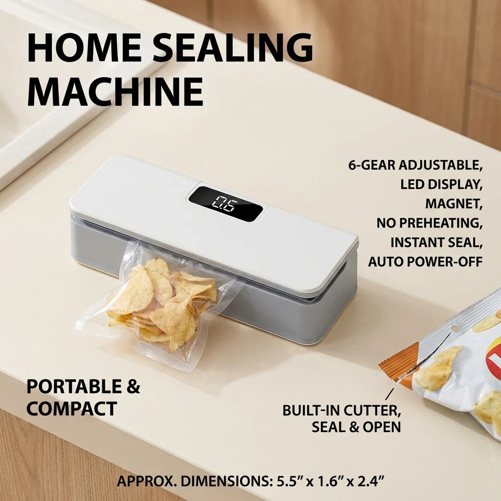 Mini Plastic Bag Heat Sealer