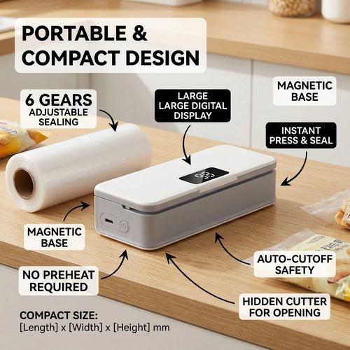 Mini Plastic Bag Heat Sealer