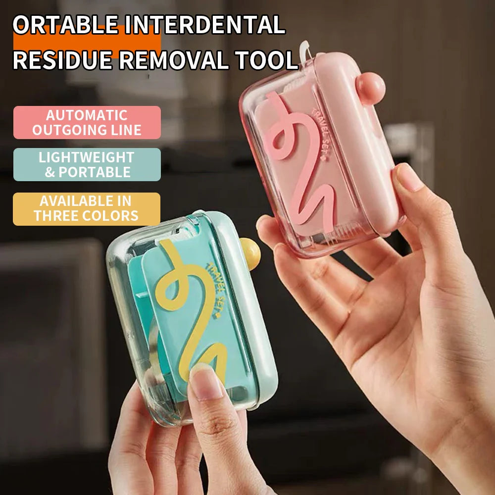Automatic Pop-up Portable Dental Floss Box
