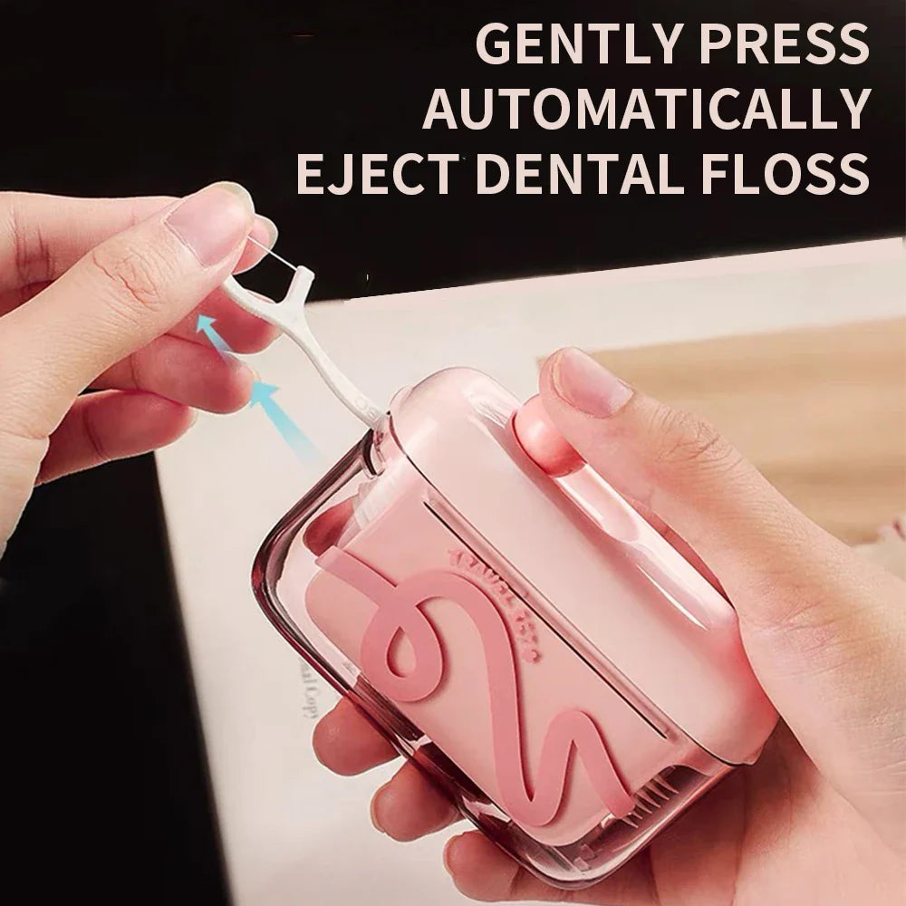 Automatic Pop-up Portable Dental Floss Box